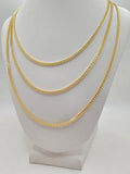 10K HOLLOW FRANCO CHAIN 2.5MM 20" – JY Jewelry Wholesale
