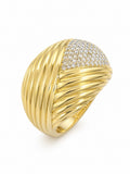 10K PUFFY RING – 6.5 – JY Jewelry Wholesale