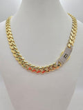10K CERTIFIED MONACO CHAIN CZ CLOSURE 11.5MM 22" – JY Jewelry Wholesale