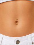 10K BALLS BELLY PIERCING – M REF-60365 – JY Jewelry Wholesale