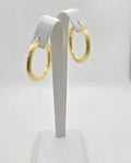 10K DIAMOND CUT HOOPS EARRINGS – 4 – JY Jewelry Wholesale