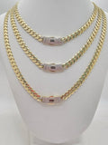 10K CERTIFIED MONACO CHAIN ??CZ CLOSURE – 22" 6.5MM – JY Jewelry Wholesale