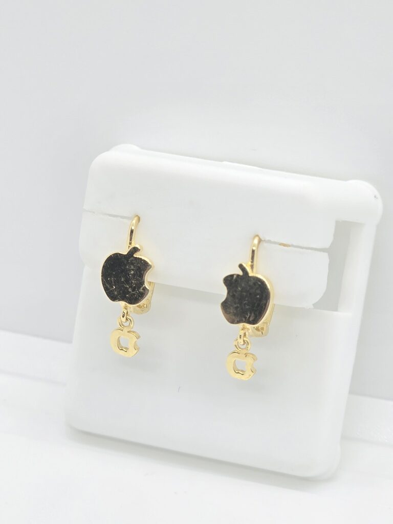 10K APPLE EARRINGS – JY Jewelry Wholesale