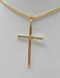 14K FINE CZ CROSS PENDANT – JY Jewelry Wholesale