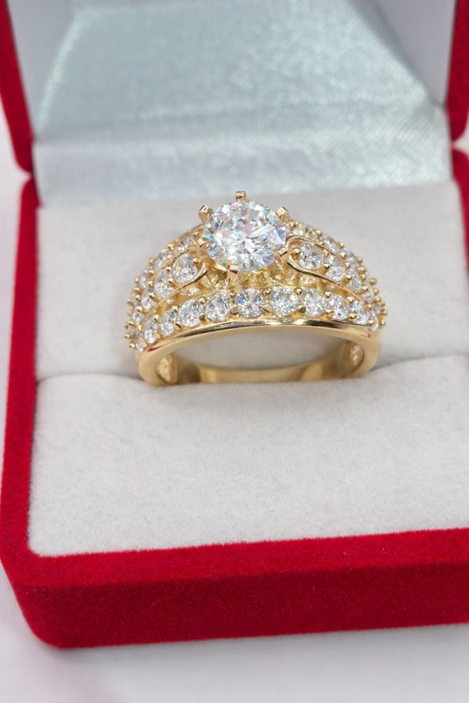 10K ELEGANT ENGAGEMENT WOMAN'S RING – 7 – JY Jewelry Wholesale