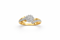 10K ELEGANT ROUND DIAMONDS WOMAN'S RING – 6 – JY Jewelry Wholesale