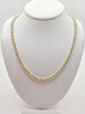 10K ICE CHAIN – 20" 3.5MM – JY Jewelry Wholesale