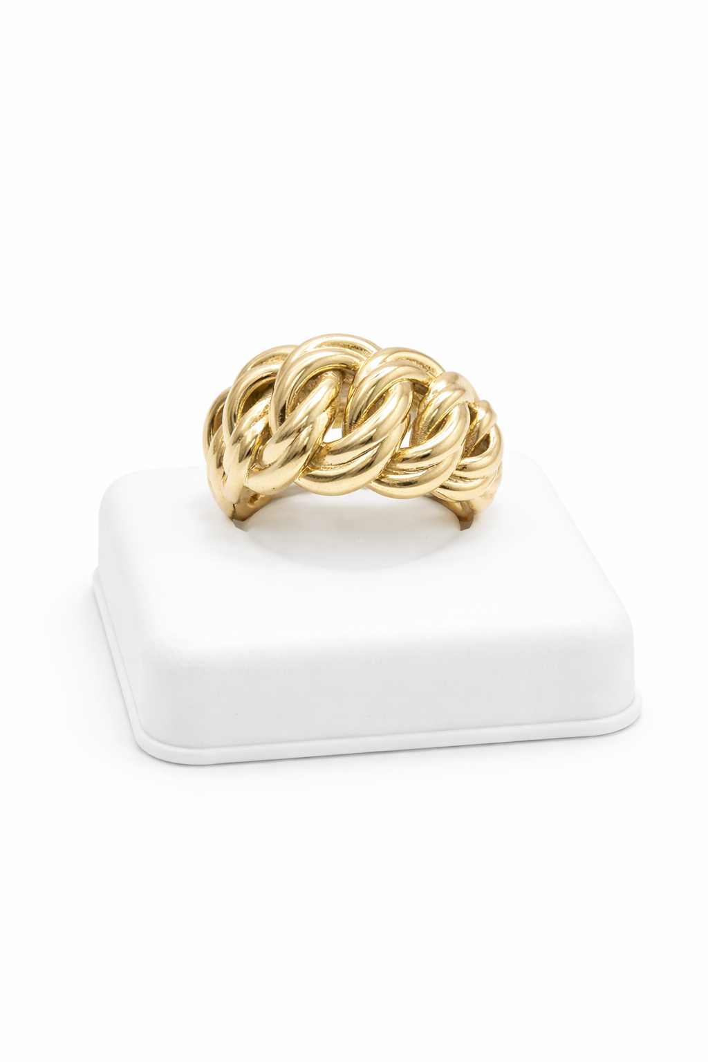 14K CHAIN STYLE RING – 6.5 & 7 & 7.5 – JY Jewelry Wholesale