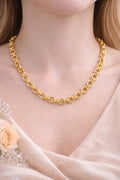 14K MODERN ROLO NECKLACE – 18" – JY Jewelry Wholesale