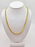 10K SOLID FRANCO CHAIN – 22" 3.5MM – JY Jewelry Wholesale