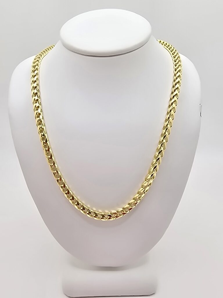 10K SOLID FRANCO CHAIN – 22" 3.5MM – JY Jewelry Wholesale