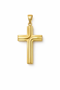 14K MEDIUM CROSS PENDANT – JY Jewelry Wholesale