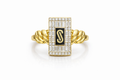 10K BAGUETTE MONACO CERTIFIED WOMAN'S RING – 7-8 – JY Jewelry Wholesale