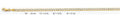 14K Gold Cuban Open Light WP Chain - 3.6 mm