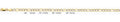 14K Gold Figaro 3+1 WP Open Light Chain - 3.9 mm