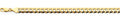 14K Gold Cuban Concave Regular Chain - 8.2 mm