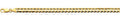 14K Gold Cuban Concave Regular Chain - 6.9 mm