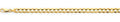 14K Gold Cuban Concave Open Light Chain - 7 mm