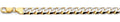 14K Gold Cuban Regular WP Chain - 14 mm