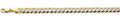 14K Gold Cuban Regular WP Chain - 8.2 mm