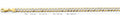14K Gold Cuban Regular WP Chain - 5.9 mm