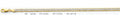 14K Gold Cuban Regular WP Chain - 4.8 mm