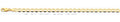 14K Gold Flat Mariner Chain - 5.5 mm