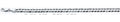 14K Gold Cuban Concave Regular White Chain - 5.9 mm
