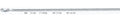 14K Gold Cuban Concave Regular White Chain - 3.1 mm