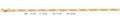 14K Gold Figaro 3+1 Regular YP Chain - 3.1 mm