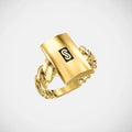 10K PLAIN MONACO CERTIFIED WOMAN'S RING – 7-8 – JY Jewelry Wholesale