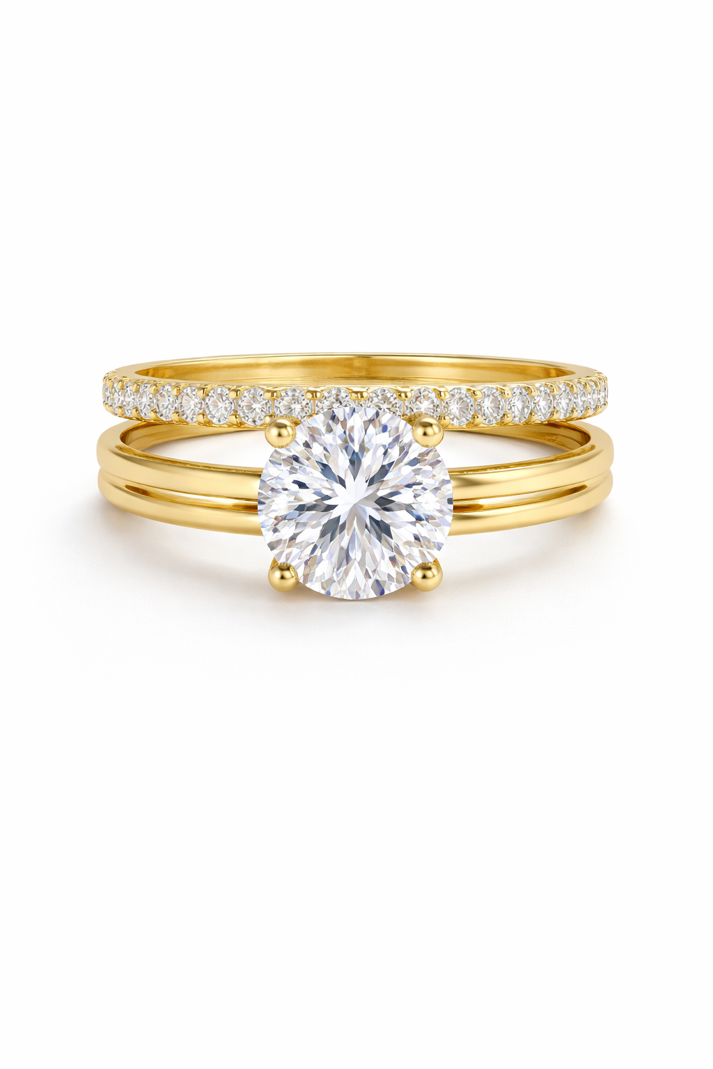 10K CZ CLSSIC DELICATE WEDDING WOMAN'S RING – 7 – JY Jewelry Wholesale