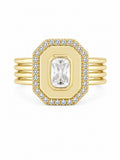 10K SQUARE RING – 8.5 3.4GR – JY Jewelry Wholesale