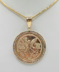 14K CZ LARGE CENTENARY PENDANT – JY Jewelry Wholesale