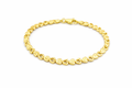 14K SMALL HEARTS BRACELET – 7" 5MM – JY Jewelry Wholesale