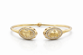 10K OVAL DESIGN TIFFY BANGLE – JY Jewelry Wholesale