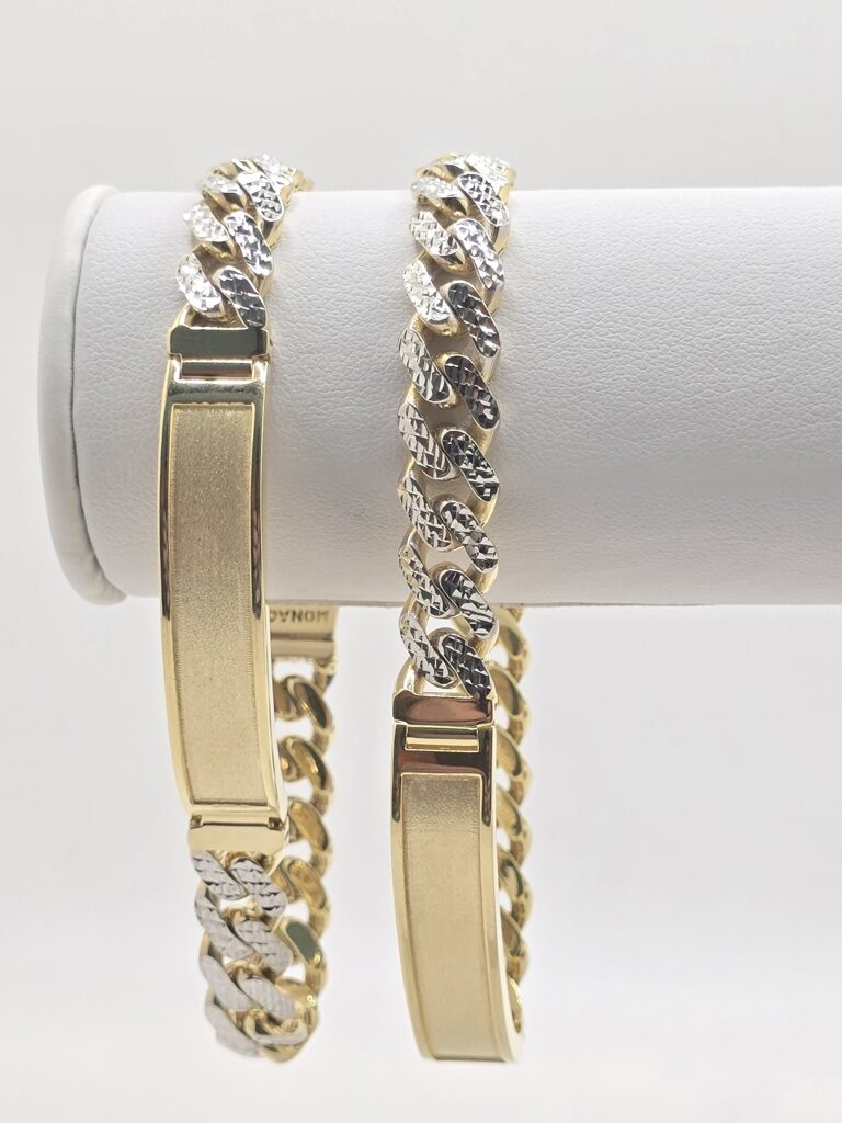 10K PAVE ID BRACELET MONACO CERTIFIED – JY Jewelry Wholesale
