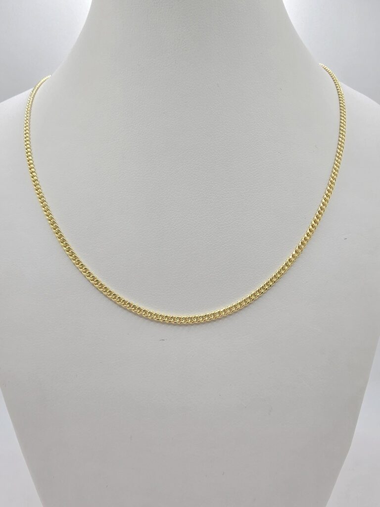 10K SEMISOLID MIAMI CUBAN CHAIN – 24" 2MM – JY Jewelry Wholesale