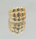 14K MODERN BIG CORN STYLE RING – 7 – JY Jewelry Wholesale