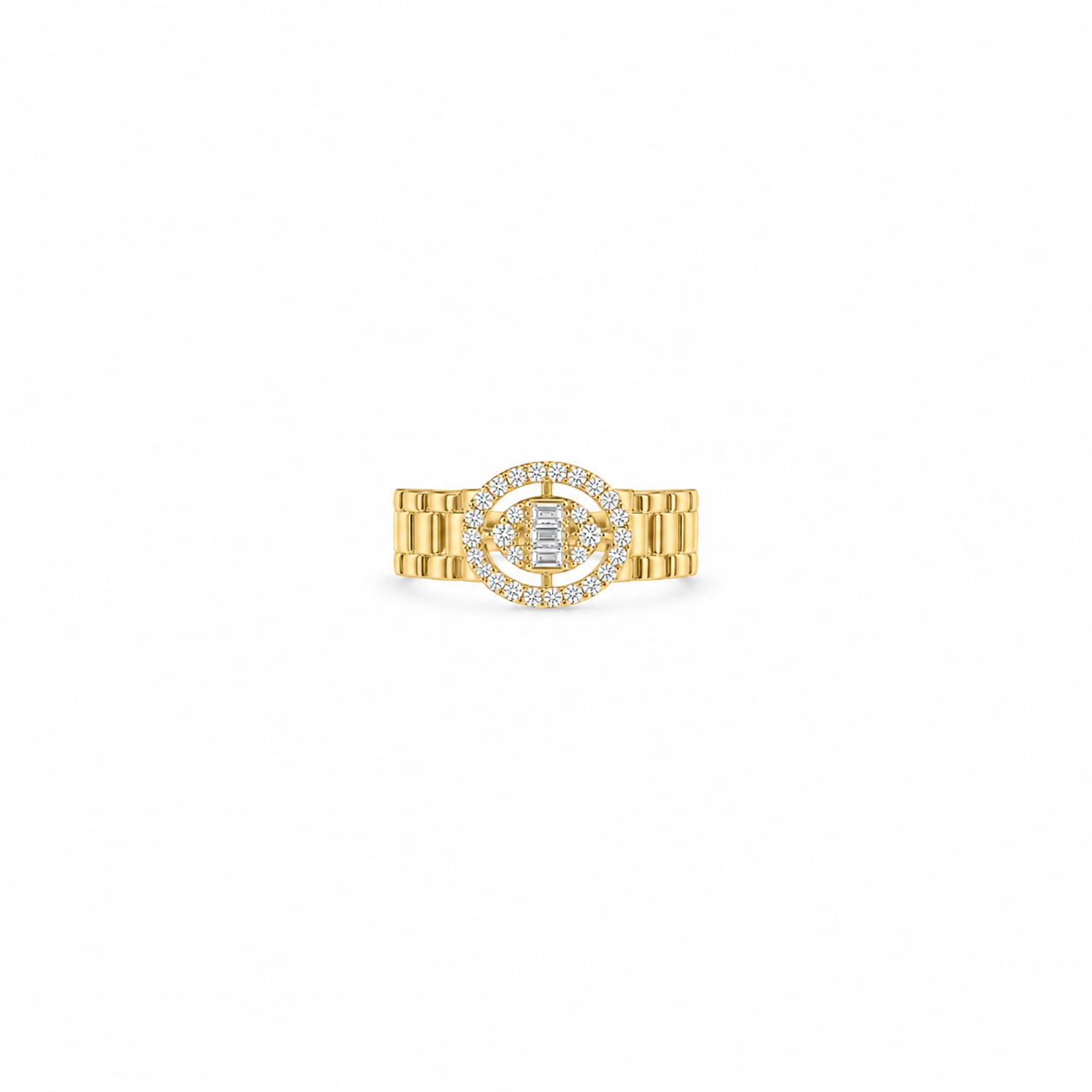 10K ROUND RING – 8.5 2.6GR – JY Jewelry Wholesale