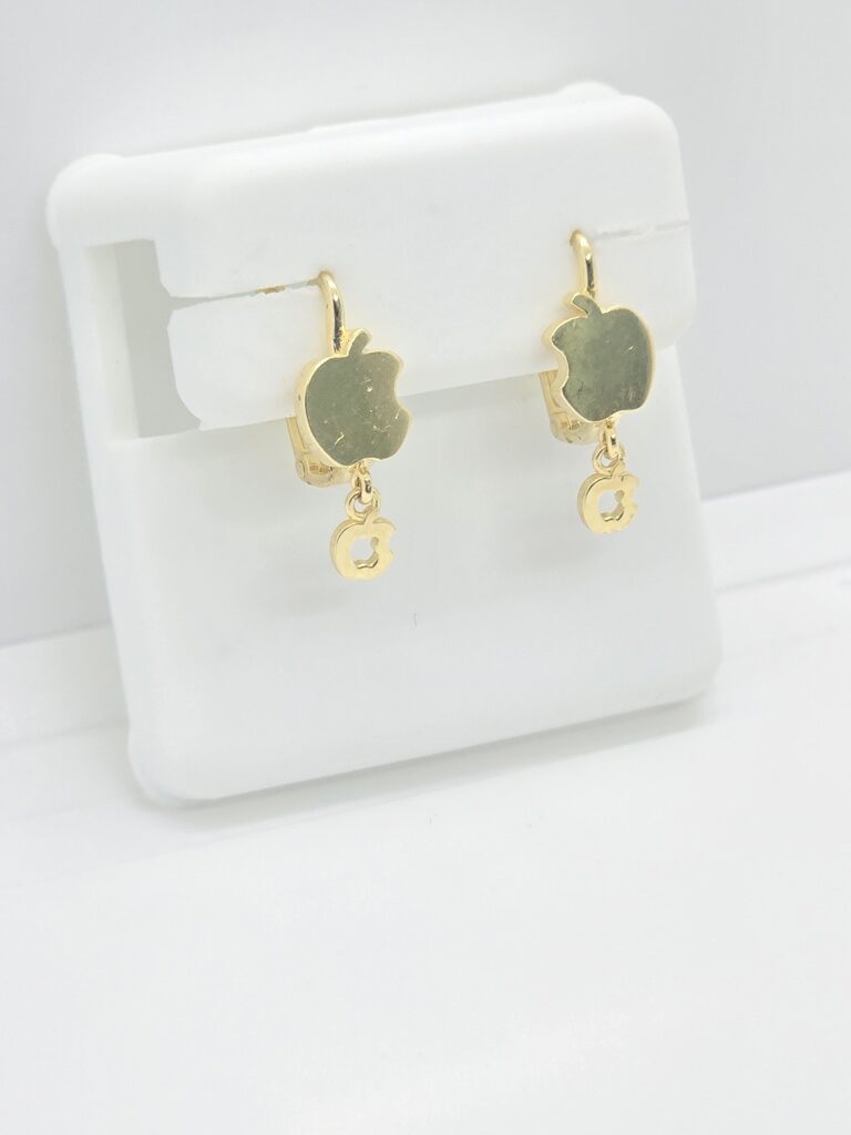 10K APPLE EARRINGS – JY Jewelry Wholesale