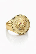 10K LION RING – 11 – JY Jewelry Wholesale