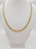 14K SOLID MIAMI CUBAN CHAIN – 24" 7MM – JY Jewelry Wholesale