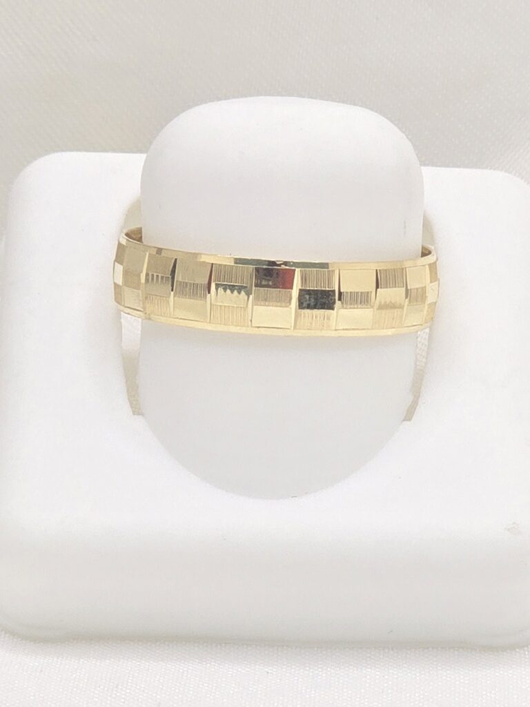 14K SQUARE CUT MAN'S ENGANGEMENT – 9 & 11 – JY Jewelry Wholesale