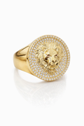 10K CZ LION RING – 10 – JY Jewelry Wholesale