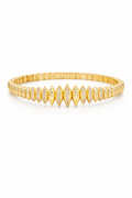 10K MODERN BANGLE – 7.5" – JY Jewelry Wholesale