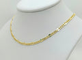 10K HOLLOW MIRRIOR CURB CHAIN – 20" 3.5MM – JY Jewelry Wholesale