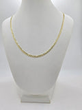 10K SOLID CUBAN CURB FLAT CHAIN – 24" 3.5MM – JY Jewelry Wholesale