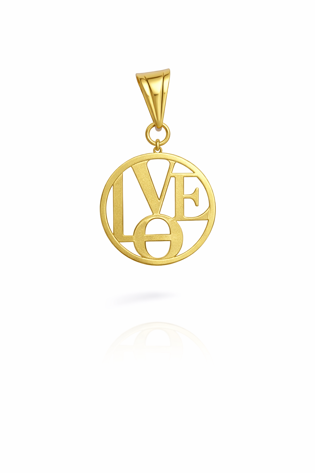 14K MODERN ROUND PENDANT – JY Jewelry Wholesale