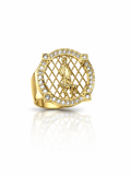 10K SAN LAZARO RING WITH NET BACKGROUND – 9.5 – JY Jewelry Wholesale